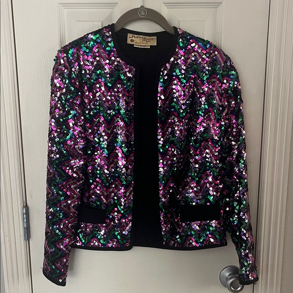 Vintage Sequin Blazer